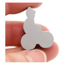 9 Pions vélo - Lot de 9 Cyclistes en bois 22x29x8 mm