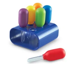 6 Pipettes géantes découverte Sciences enfant