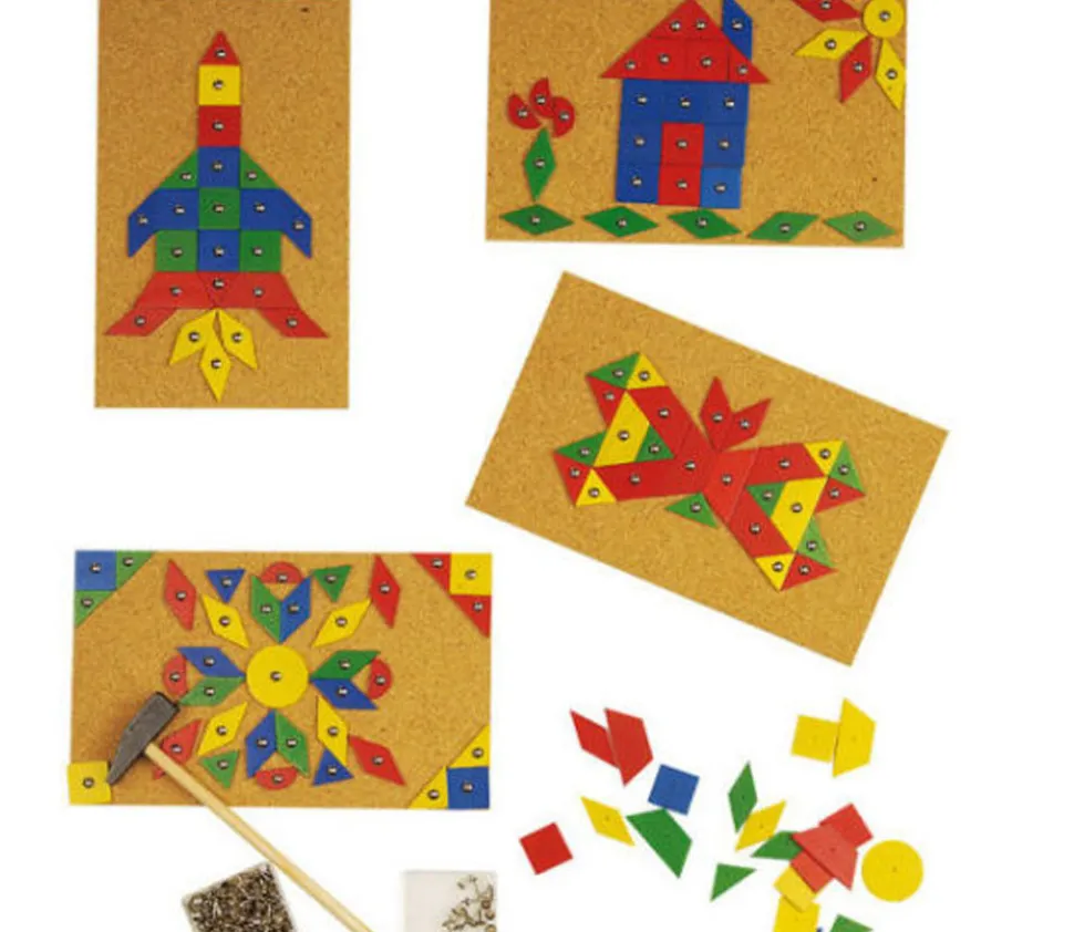 10 Plaques de liège de 15 x 25 cm