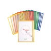 10 Plateaux transparents effaçables supports de fiches clearboard