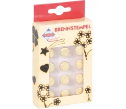 12 Pointes tampons pyrograveur formes diverses