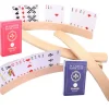 4 porte-cartes et 2 jeux de 54 cartes