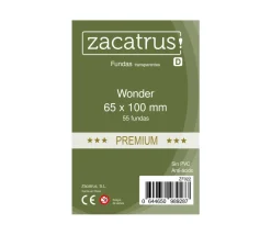 55 protèges cartes 65 x 100 mm sleeves Wonder Premium