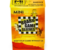 50 protèges cartes MINI 41x63 mm antireflet sleeves Tinmen pour jeu