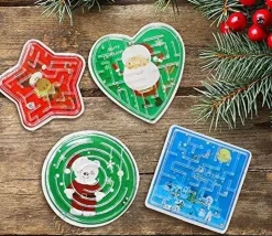48 puzzles de labyrinthe décor Noël enfant