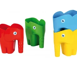 4 récipients éléphants empilables