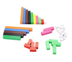 40 réglettes Cuisenaire méthode "Chaque Jour Compte !" Hatier
