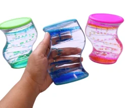 3 sabliers sensoriels zigzag