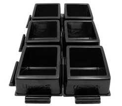 6 sabots de cartes à jouer empilables et connectables