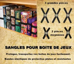 5 Sangles pour vos boites de jeux - ENHANCE