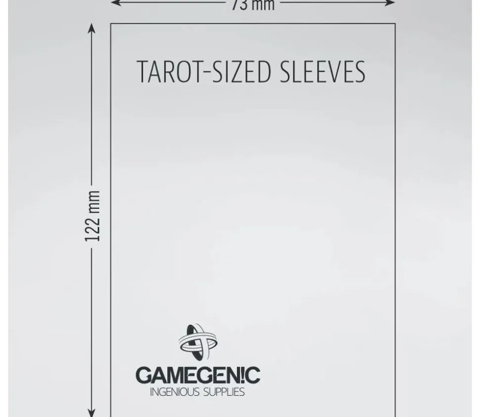 50 sleeves pour cartes 71 x 120 mm format tarot pochette sleeves