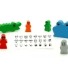24 Stickers "visage / yeux pour personnalisation meeple