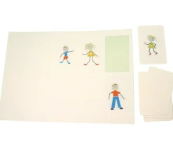 10 étiquettes autocollantes 85x54 mm rectangles coins arrondis pour cartes à jouer