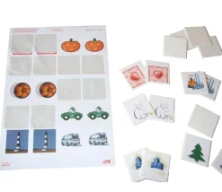 15 Tuiles carré 50x50 mm jetons blancs rigides