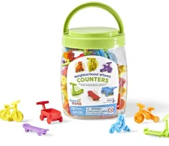 72 véhicules de trottoir : pions, tri, math