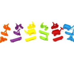 72 véhicules de trottoir : pions, tri, math