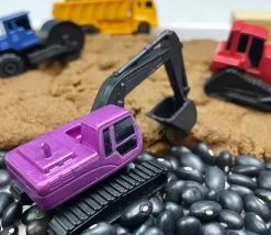 6 véhicules figurines de jeux "sur le chantier"