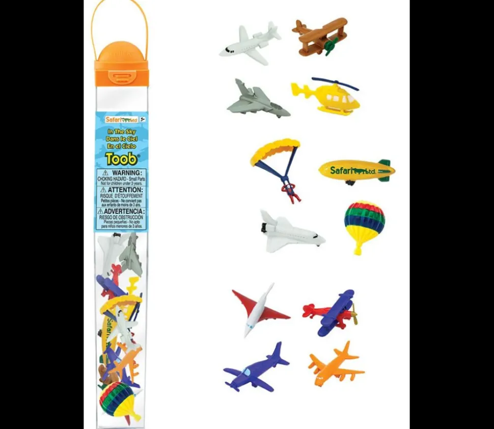 12 véhicules figurines de jeux "dans le ciel"