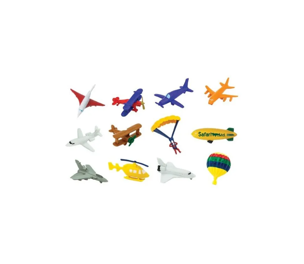 12 véhicules figurines de jeux "dans le ciel"