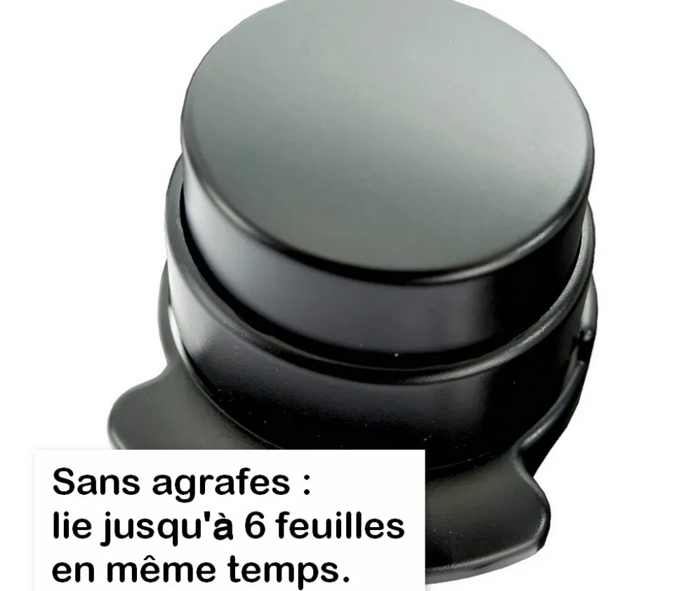 Agrafeuse sans agrafe