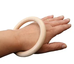 Anneau en bois 10 cm pour jeux de lancer et d'adresse