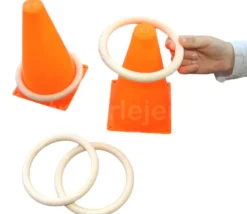 Anneau en bois 11.5 cm pour jeux de lancer et d'adresse