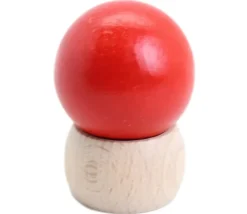 Anneau en bois naturel à personnaliser - Ø 35 mm - 20 mm de haut