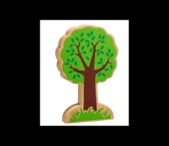 Arbre en bois 132 x 84 x 25 mm