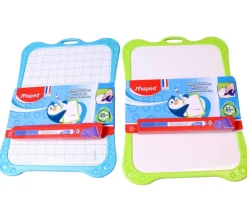 Ardoise blanche effaçable avec grilles