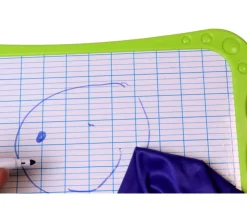 Ardoise blanche effaçable avec grilles