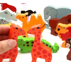 Autruche en bois 54 x 73 x 15 mm