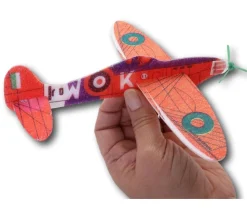 Avion planeur 19 cm en polystyrène