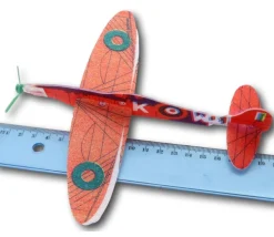 Avion planeur 19 cm en polystyrène