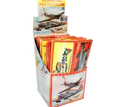 Avion planeur 19 cm en polystyrène