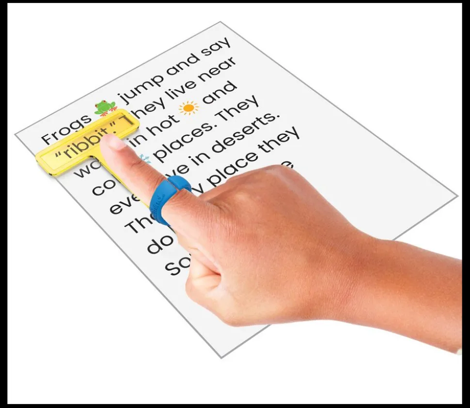 Bague de lecture focus - aide à la lecture