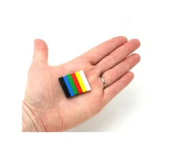 Baguette allumette 5x5x25 mm pion buchette route en bois pour jeu unité