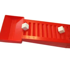 Balance éducative simple 56 x 12 x 6 cm avec 10 cubes