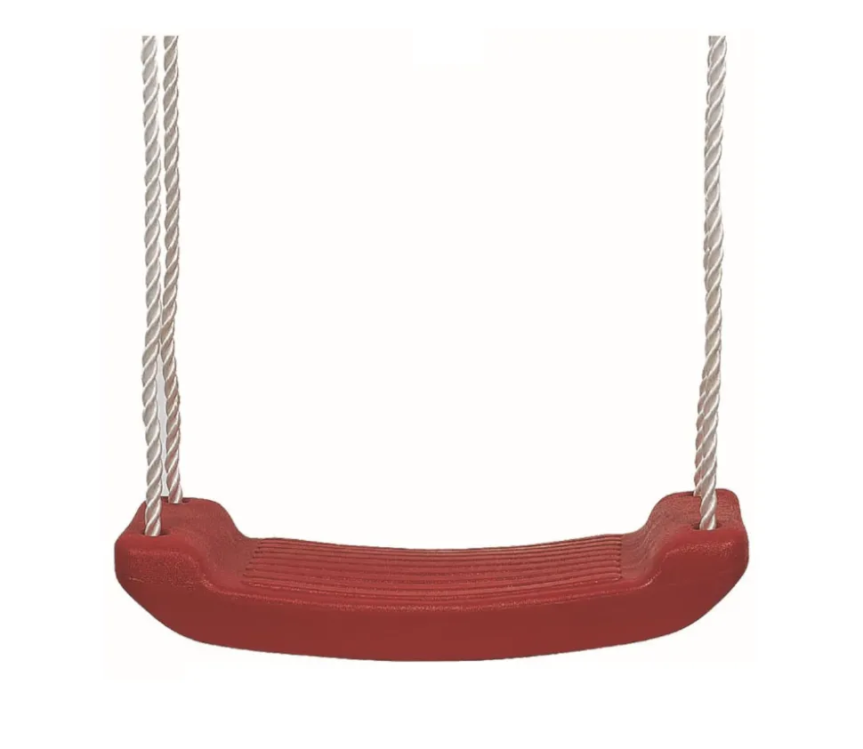 Balançoire plastique rouge