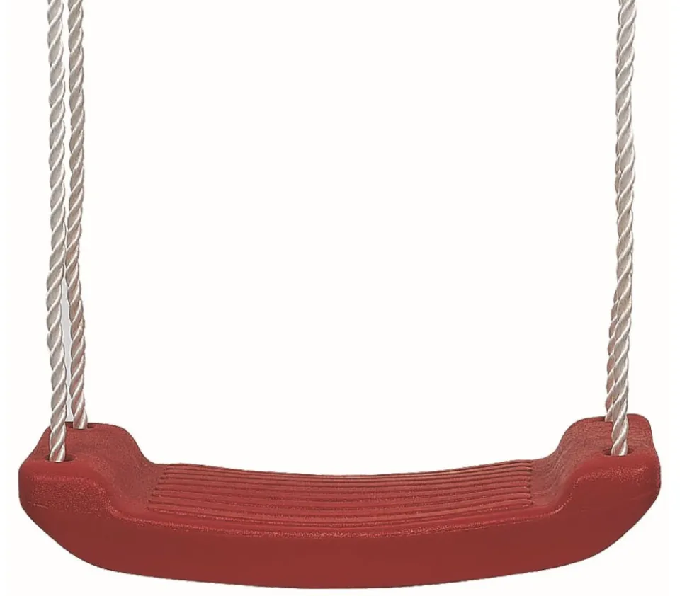Balançoire plastique rouge