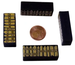 Barrière rectangle en bois 33x12x10 mm pour jeu