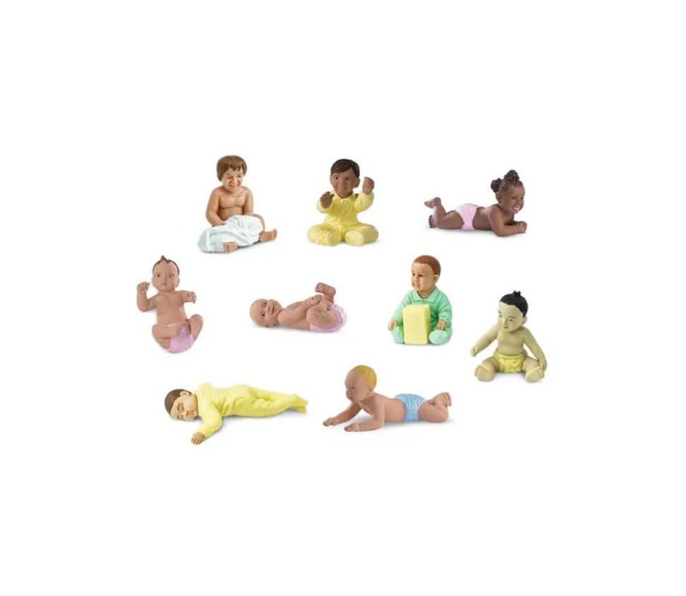 Bébés du monde : 9 figurines de bébé