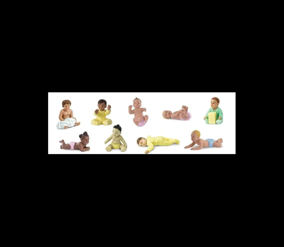 Bébés du monde : 9 figurines de bébé