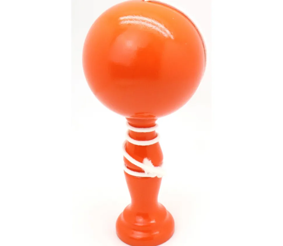 Bilboquet bois 19 cm - jeu traditionnel grand modèle