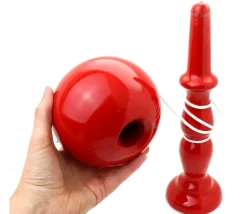 Bilboquet bois géant 31 cm jeu traditionnel