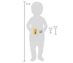 Blocs sensoriels en bois découverte bébé