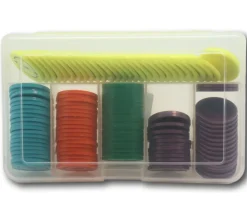 Boite 120 jetons numérotés de 1 à 50 pour jeux