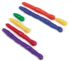 Boite 72 pions Chenilles de mesure - 4 longueurs