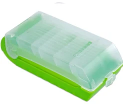Boite à trier cartes vert de 20 x 9 x 6.5 cm avec intercalaires amovibles
