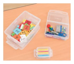 Boite 80 x 110 x 60 mm SMALL plastique transparent vide