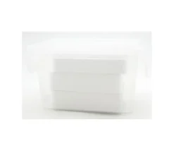 Boite 80 x 110 x 60 mm SMALL plastique transparent vide